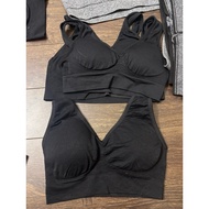 2hand. black padded bra s.m. br9