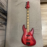 FAD Guitar Bass Classic J4 Deluxe Trans Red Burst
