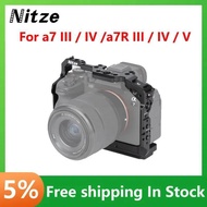 Nitze Cage Kit for Sony a7 III / IV /a7R III / IV / V Aluminum Alloy Video Camera Cage