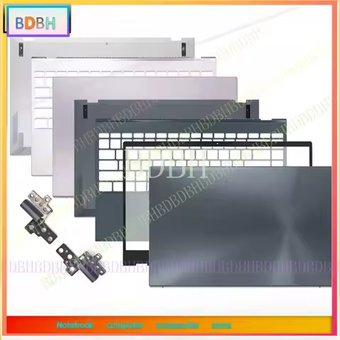 NEW For ZenBook 14 UX425EA UX425JA Laptop LCD Back Cover Front Bezel Palmrest Bottom Case Hinges Lap