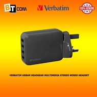 Verbatim 4 Port Travel Charger with interchangeable plug VBAC-65123