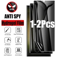1-2Pcs Full Cover Anti Blue Light Soft Hydrogel Film For Redmi Note 12 12R 12S 12T Discovery Pro Plu