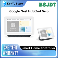 BSJDT Genuine Google NEST HUB/GOOGLE NEST HUB (2ND GEN) Smart Home Controller Google Assistant with Warranty JEDDG