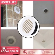 Exterior Wall Air Vent Grille Plastic Round Air Exhaust Vent Grille Ducting