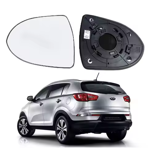 For 11-15 Kia Sportage R with heated reverse mirror,Rear view lens replacement