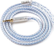 KBEAR ST16 Earphone IEM Cable 1.2M Length 5N OCC Silver-Plated Upgrade Headphone Extension Cords for