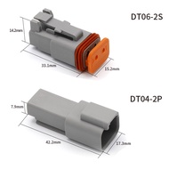 DEUTSCH DT06-2S Dechi Type Connector DT04-2P Car Wire Harness Connector Waterproof Male Female Plug
