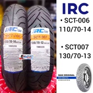 Tubeless Matic Tire Irc Sct 006 110/70-14 Sct 007 130/70-13 Original Motorcycle Tire Honda Pcx Irc 1