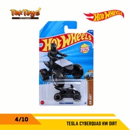 HOT WHEELS - TESLA CYBERQUAD HW DIRT 4/10 (BLACK)