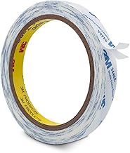 3M Double Sided Tape 0.5"×32.8Ft 1 Pack 9448A Double Coated Tissue Tape Adhesive Sticky Tape Translu