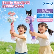 Children's Automatic Bubble Machine - Upgraded Sanrio Character Design Handheld Bubble Machine (Kuro