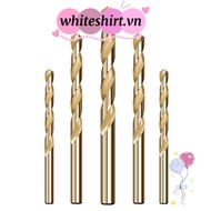 WHITESHIRT Drill Bit, High Speed Steel HSS6542 Twist Drill, Hard HSS Bit Metal