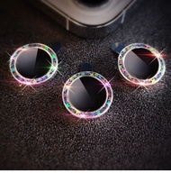 【cw】 Colorful Star Sequin Mirror Camera Lens Cover Glass For IPhone 13 Pro Max Camera Screen Protector for IPhone 13 Protective Glass