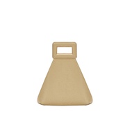 Kwani Handle Trapezoidal Dual-use Bag _ Beige