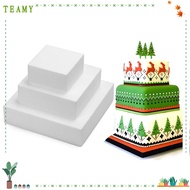 TEAK1PC 4/6/8/ inch DIY Square Cake Bakeware Foam Mould  Styrofoam Baking Tools