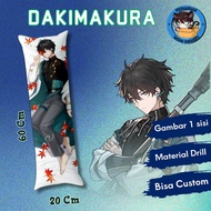 dakimakura / guling ukuran 20x60 cm genshin impact DAN HENG