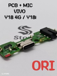 PAPAN CAS VIVO Y18 4G / Y18I ORI + IC CONNECTOR CHARGER PAPAN KONEKTOR CAS PCB BOARD VIVO Y18 4G / Y