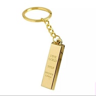 GANTUNGAN Festive imitation gold bullion keychain