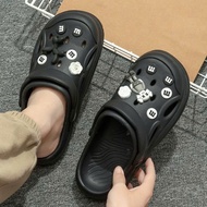 Men's/Women's 2-Strap 3cm High Sole Sandals, Cute Breathable Running Sandals Size 36-41-STQ