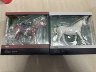 （特價清貨）全新 行版 Figma 490d 馬 ver.2（栗色） 597b 野生馬（白色） 白馬 