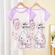 @FOREVER Cartoon Nigthdress Baby Girl Fashion Kids Daster Sleepwear