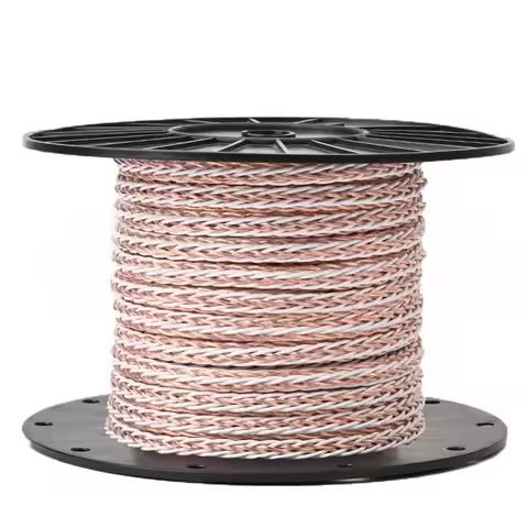 HiFi 16 Strands High Quality OCC Bulk Speaker Cable for Hi-End Power Cord For Amplifier CD DVD Playe