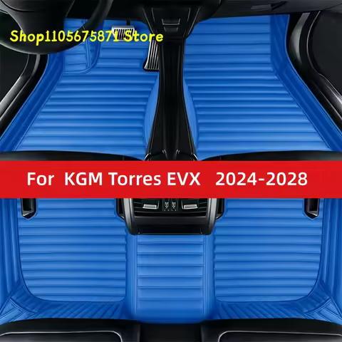 Custom Car Floor Mats Fit For KGM Torres EVX 2024 2025 2026 2027 2028 Car Mat Accessories Mats Carpe