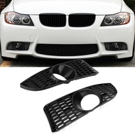 soyoung Fydun 2pcs for M3 Front Bumper Fog Light Grille Cover Lamp Mesh Grill Replacement E90 E92 E9