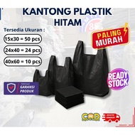 Black Plastic Bags, Plastic Wrapping Bags, Goods Wrapping Bags, 15x30, 24x40, 40x60, Thick, Various 