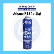 Arkane R134A Gas R134 Gas Peti Sejuk Refrigerator Car Kereta Aircond Gas 1kg Pure