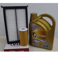 KIA CARNIVAL 2.2 DIESEL 16y -19y SORENTO UM 2.2 DIESEL AIR FILTER + OIL FILTER + KOYOMA 10W40 SEMI S
