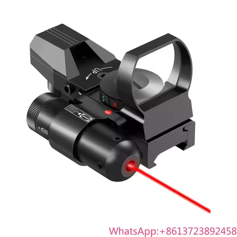 CVLIFE 1X22X33 Optics Scope 4 Reticle Red Dot Laser Pressure Pad Switch 20mm Width Red Green Hunting