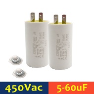 2pcs 4.5 5 6 7 8 9 10 12 12.5 14 15 16 18 20 25 30 35 40 45 50 uF MFD MF Motor 450V Multifix WB40 Ru