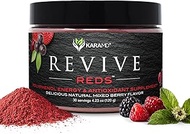 KaraMD Revive Reds | Dr Formulated Polyphenal Energy Booster Supplement | Natural & Non-GMO Superfoo
