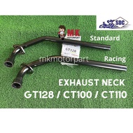 Exhaust Neck Modenas GT128 / CT100 / CT110 STANDARD 22mm /// RACING 28mm Front Pipe Manifold With Br