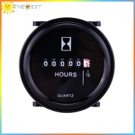 【COD】 Digital Hour Meter 6V-80V Machinery Timer Waterproof Quartz Timer Hourmeter Hour Counter Gauge