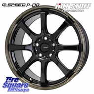 HotStuff G-SPEED P-08 ホイール 18インチ 18 X 7.0J +38 5穴 114.3 グッドイヤー EAGLE F1 SUPERSPORT イーグル F1 スーパースポーツ 