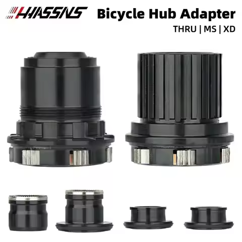 HASSNS PRO7 Bicycle Hub Adapter HG/XD/MS Bicycle Hub Body Drive QR/THRU Endcap for 135X10 142X12 Bik