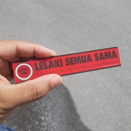 Sticker lelaki semua sama - 49