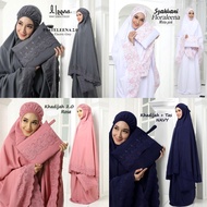 [KL Ready Stock] Dewasa Free Bag Telekung Cotton Siti Khadijah Pasteleena 2.0 Mukena Indonesia