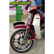 PENUTUP HONDA FAME GBO C90 C70 GBOJ ABSORBER KEPOK SEAT SIT CASING FOOTREST KICK STARTER L BAR GETAH STICKER BOX ARM CDI