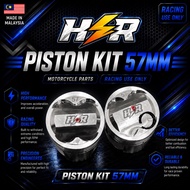 PISTON 57 DOME HSR FJN Y15/LC