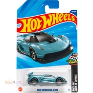 No. 125 2020 KOENIGSEGG JESKO KOENIGSEGG JESKO Lake Cornice Blue Hot Wheels HW RACE