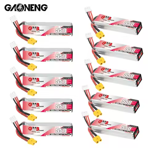 GNB HV 7.6V 550mAh 100C/200C Lipo Battery Tinyhawk For RC Helicopter Quadcopter FPV Racing Drone Spa