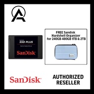 SanDisk PLUS Solid State Drive 240GB SATA III SSD SDSSDA-240G SR530/S W 440MB/s Storage Device for Laptop Desktop PC Computer / SDSSDA-240G-G26
