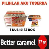 Biskuit Roma BETTER CARAMEL Sandwich kemasan BOX - ( HARGA 1 DUS )