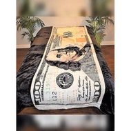 Million Dollar Blanket Novelty Funny Million Dollar Blanket Bath Towel Absorb Water Quick-Drying Ban