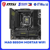 MSI MAG B850M MORTAR WIFI AM5 mATX DDR5 PCIe 5.0 Wi-Fi 7 5G LAN Gaming Motherboard itw