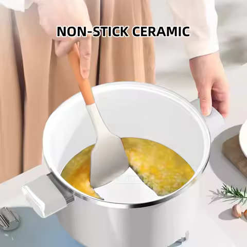 6L Micro Pressure Pot Stewing Soup Cooking Machine Induction Cooker Universal Gas Cooker