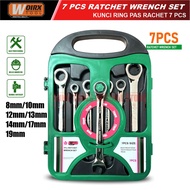Wrench Ratchet Pass Set 7 Pcs WOIRX TOOL